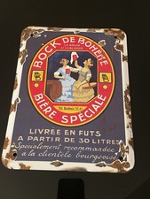 insegna smaltata Birra