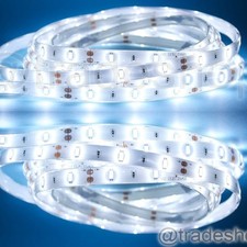 5 M STRISCIA STRIP 300 LED SMD 5630 BIANCO 5 MT ALTA luminosità IMPERMEABILE