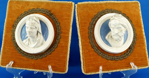 Cantagalli sculture medaglioni - cantagalli,