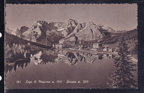 Cartolina lago misurina - di,