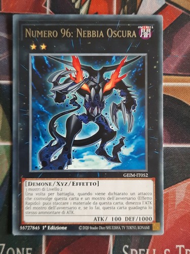 Numero nebbia oscura - oscura,, rara