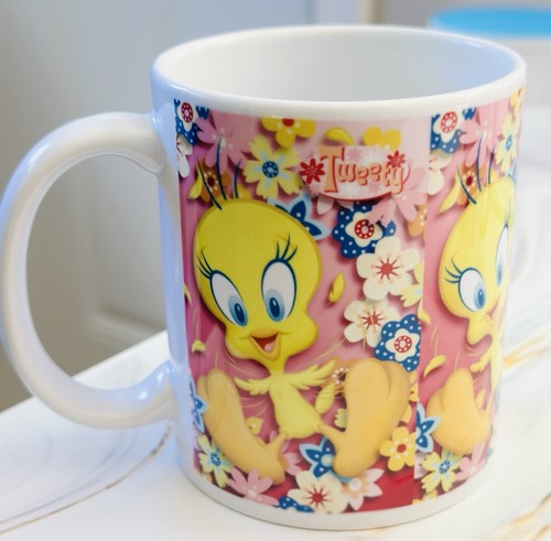 Tweety bird floral - 11, mug