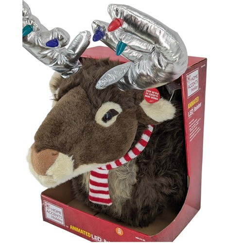 Testa renna peluche - di,