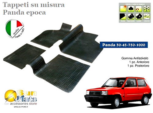 Tappeti per fiat panda 750 - tappeti,