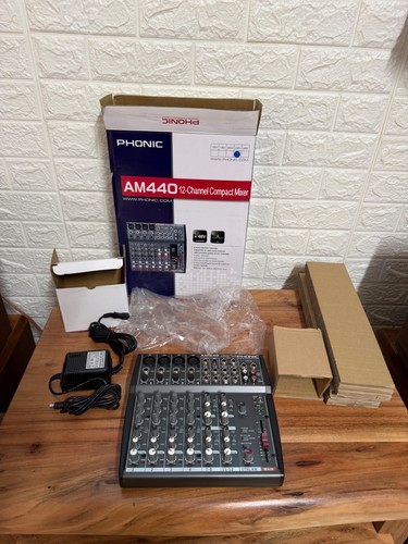 Mixer audio canali phonic - a,
