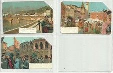 °100a ED. VERONAFIL 2003 schede telefoniche n. 1685 / 1687 - usate (vedi foto!)°