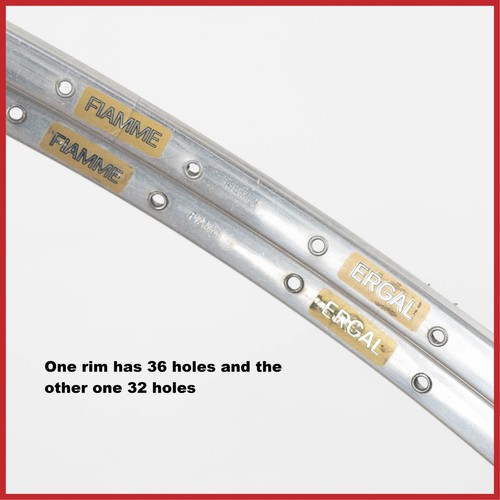 Nos fiamme ergal - tubular, rims