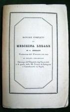 1840 - Manuale completo di medicina legale - SEDILLOT, Charles Emmanuel