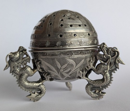 Boulle encens argent chine - a,