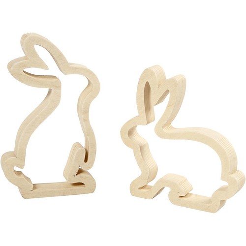 Coniglietti pasquali 14 - coniglietti, h: