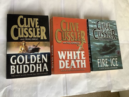 Clive cussler books - cussler, three