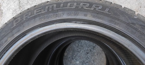 Treno gomme auto 225 - treno, 225/45/17