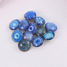  12 PCS Bottoni Di Stoffa