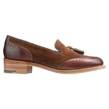 Scarpe da donna in pelle fatte