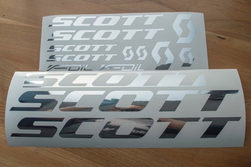 Scott foil decals - decals, stickers
