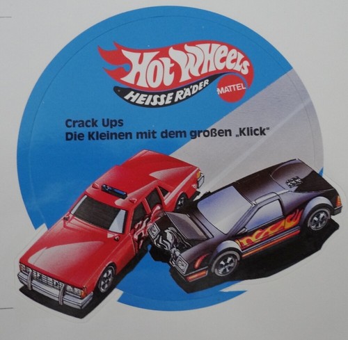 Adesivo pubblicitario mattel - adesivo,