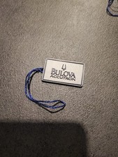Bulova Accutron Tag Cartellino 