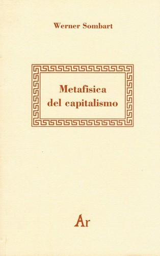 Libro werner sombart - -,