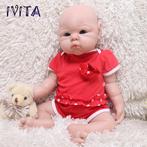 Ivita silicone baby doll - 19'',