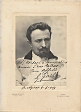 Tenore Edoardo GARBIN foto, autografo, ruolo