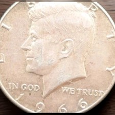 1966 US USA Kennedy Half