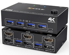 USB 3.0 HDMI + DisplayPort
