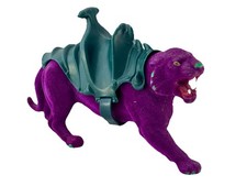 PANTHOR LIGHT GREEN BODY VARIANT MASTERS OF THE UNIVERSE MOTU VINTAGE ‘81 MATTEL