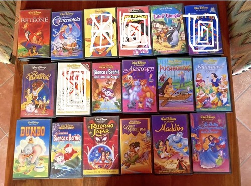 Lotto vhs classici disney - 18,
