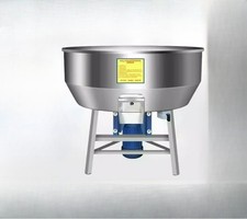 Miscelatore Mangime Umido/Asciutto Doppio Uso Resistente Acciaio Inox Mixer Modello Compatto