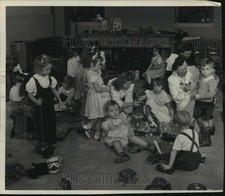 1949 Stampa Foto Sala Giochi