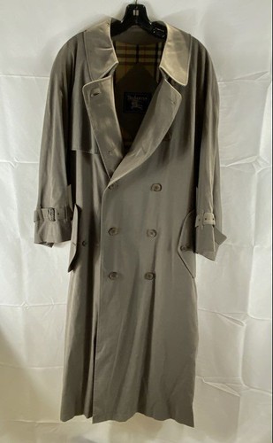 Trench coat doppiopetto uomo