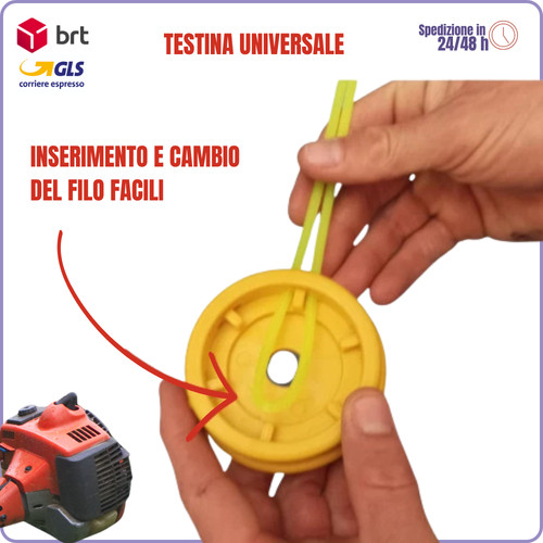 Testina per decespugliatore - per,