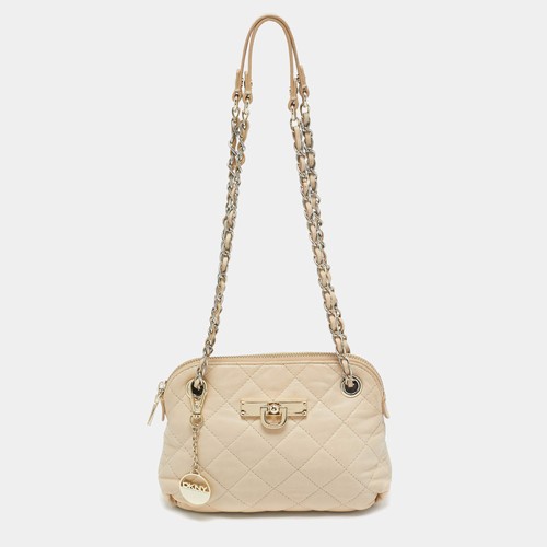 Borsa tracolla dkny beige - a,