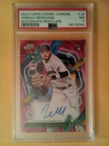 2023 topps cosmic chrome - cosmic, red