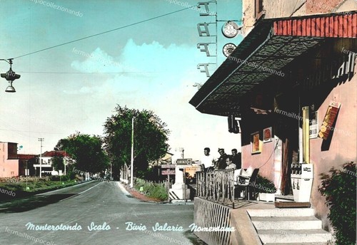 Da1168 cartolina monterotondo - da1168,