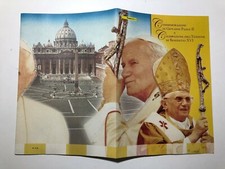 2005 Folder i due Papi Commemorazione Giovanni Paolo II e Elezione Benedetto XVI