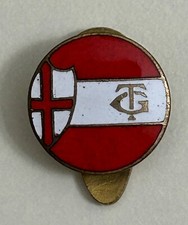 distintivo sport anni 30/40' TRIONFO GENOVESE - ATLETICA GENOVA