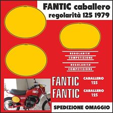 FANTIC MOTOR 125 caballero 1979 kit adesivi