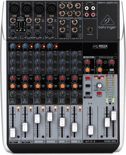 Behringer mixer analogico - analogico, 12