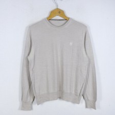 Pullover CONTE OF FLORENCE Uomo Taglia M Cotone Beige Man Sweater Casual Logo