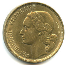 50 franchi Guiraud 1952 di qualità n. 3896
