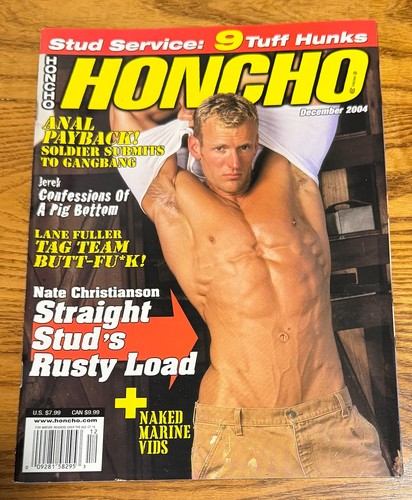 Vintage honcho magazine dec - honcho,
