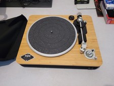 Giradischi Bluetooth Wireless 45/33 Giri Piatto In Lega MARLEY EM JT002 SB