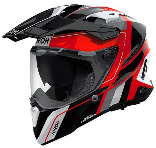 Casco moto integrale - moto, fibra