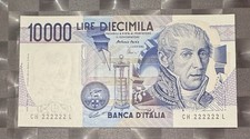 10000 Lire Volta Numeri Poker