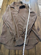 Men’s Prada Brown Collared