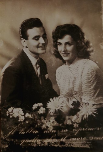 Cartolina vintage anni - vintage, 50