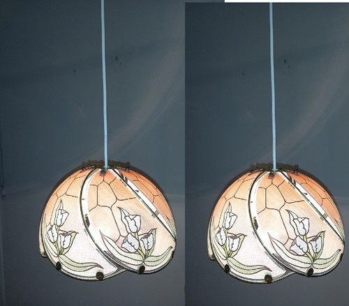 Coppia lampadari vetro - lampadari,