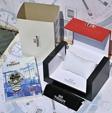 Bella Scatola Cofanetto Box Porta Orologio Tissot Nuova con Libretto per Corredo