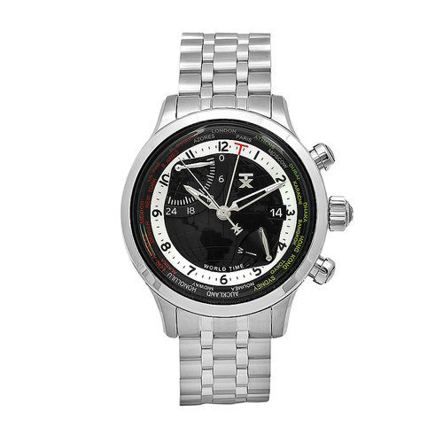 Orologio acciaio world - orologio,
